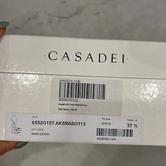 Casadei Satin Platform Shoe - Picture 5 of 5